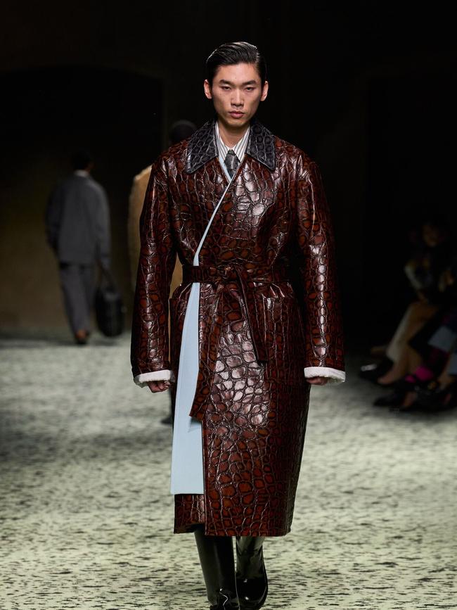 Bottega Veneta Winter '23 Look 9. Photo: Supplied