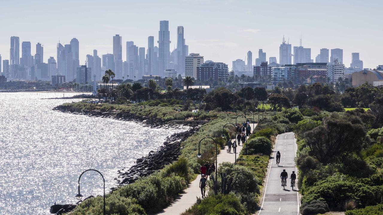 Melbourne’s property market is expected to start a major growth spurt in the next financial year. Picture: Valeriu Campan.