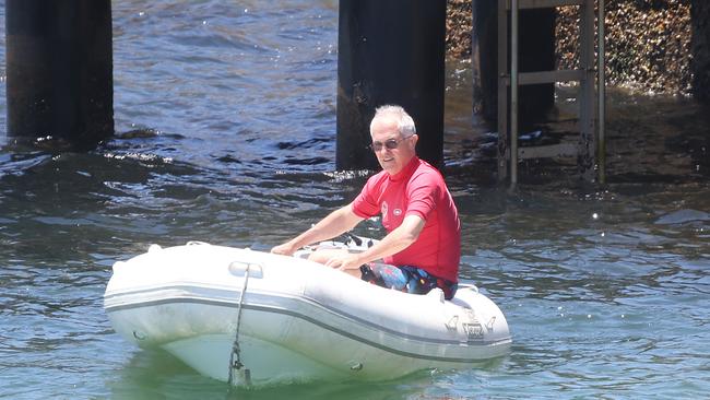 27 DECEMBER 2017 SYDNEY AUSTRALIAWWW.MATRIXNEWS.COM.AUEXCLUSIVE PICTURESPrime Minister Malcolm Turnbull still has his hand firmly on the helm as he takes a break from politics and spends the day with his family. The boathouse once was the domain of the security personnel before Mrs Turnbull reportedly took it back and the security services where relegated to a Garden shed, pictured with the red roof. Note: All editorial images subject to the following: For editorial use only. Additional clearance required for commercial, wireless, internet or promotional use.Images may not be altered or modified. Matrix makes no representations or warranties regarding names, trademarks or logos appearing in the images.