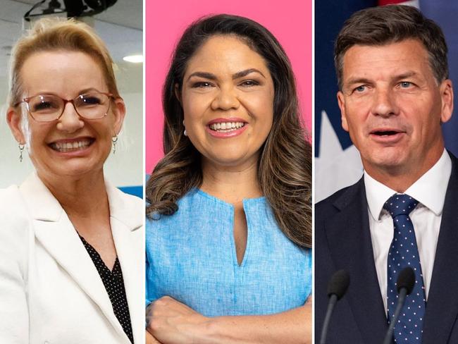 Sussan Ley, Jacinta Price and Angus Taylor