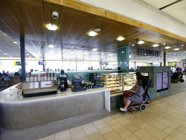 Hobart airport’s new departure lounge. Picture: MATT THOMPSON