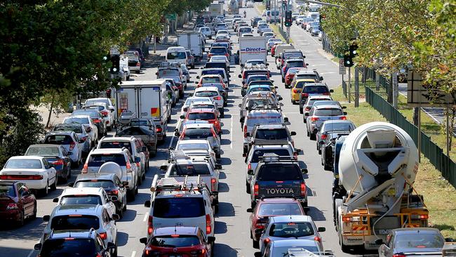 The proposed charge would reduce congestion in and around the CBD, according to the Grattan Institute report.