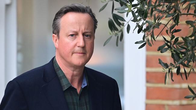 Former British prime minister David Cameron. Picture: Getty Images