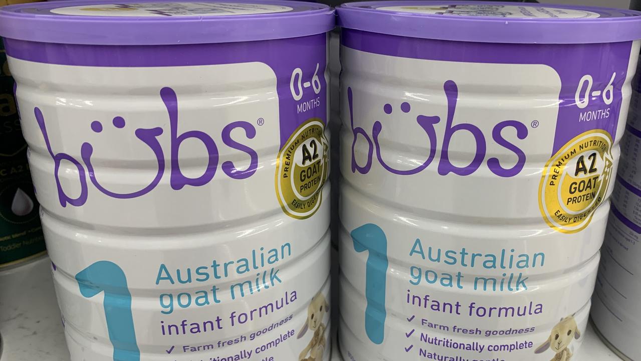 Bubs shares shot up more than 22 per cent and the reason is not clear. Picture: Peter Hemphill