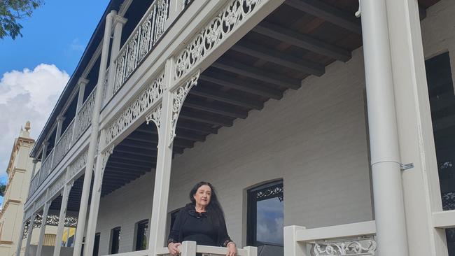 Deb Simon has lovingly restored the grand old Custom House Hotel in Maryborough.