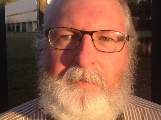 Christopher Hardy, 65, of Seaforth, a teacher at St Augustine's College Brookvale, who appeared at Manly Local Court on Wednesday, August 9, 2023, where he pleaded not guilty to common assault of a 15-year-old male student. Picture: Facebook