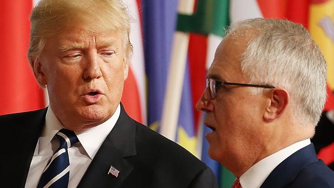 US President Donald Trump told Turnbull he would be “killed” over the refugee deal. Picture Kym Smith. Picture Kym Smith