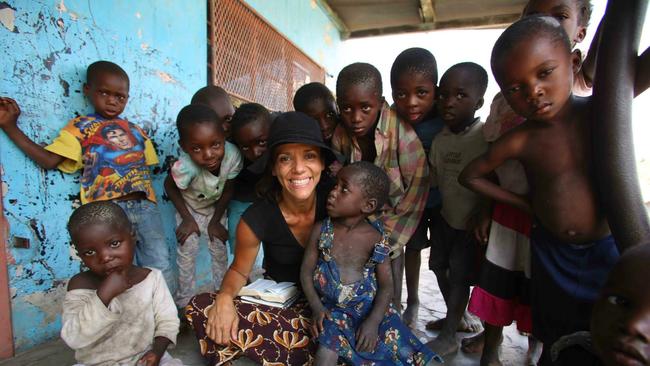 Jude Kalman pictured in Zambia during a filming expedition.