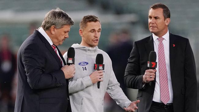 Carey is now a commentator at Channel 7.