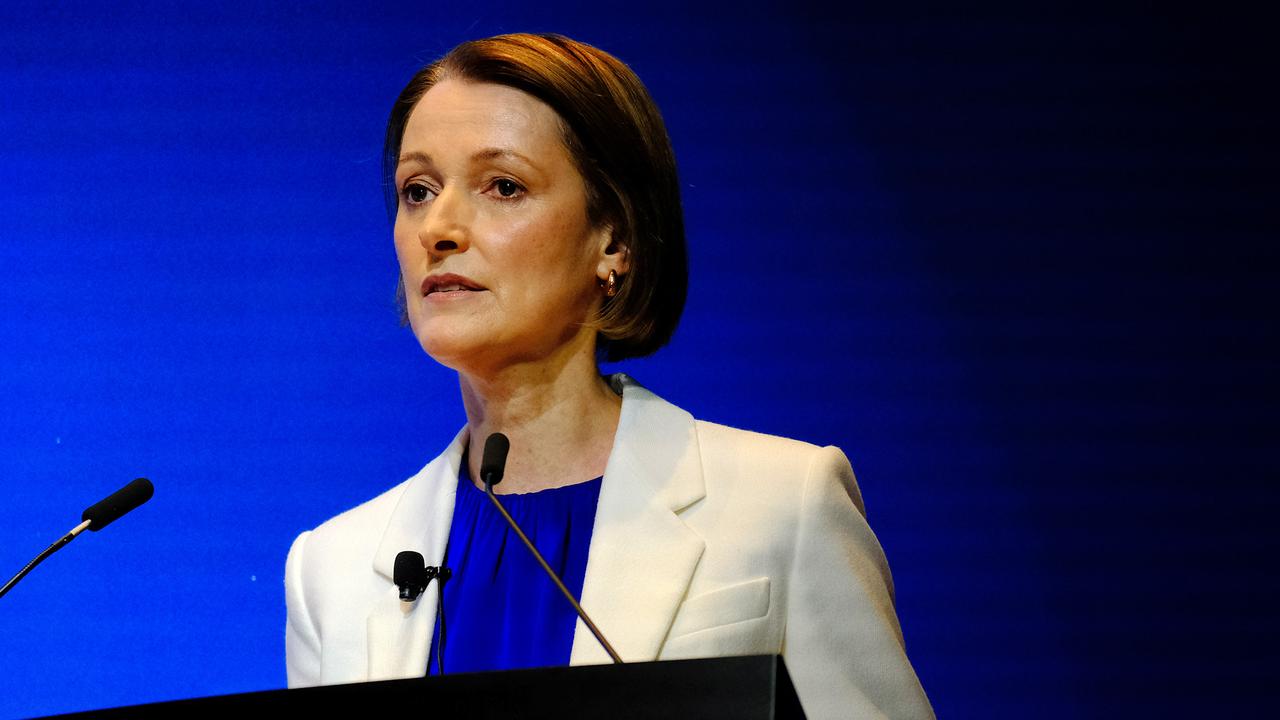 Telstra chief executive Vicki Brady said the news would not affect Telstra’s customer service teams. Picture: NewsWire/ Luis Ascui