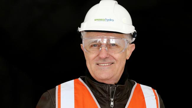 Former PM Malcolm Turnbull is a believer in pumped hydro. Picture: Alex Ellinghausen/Fairfax/POOL