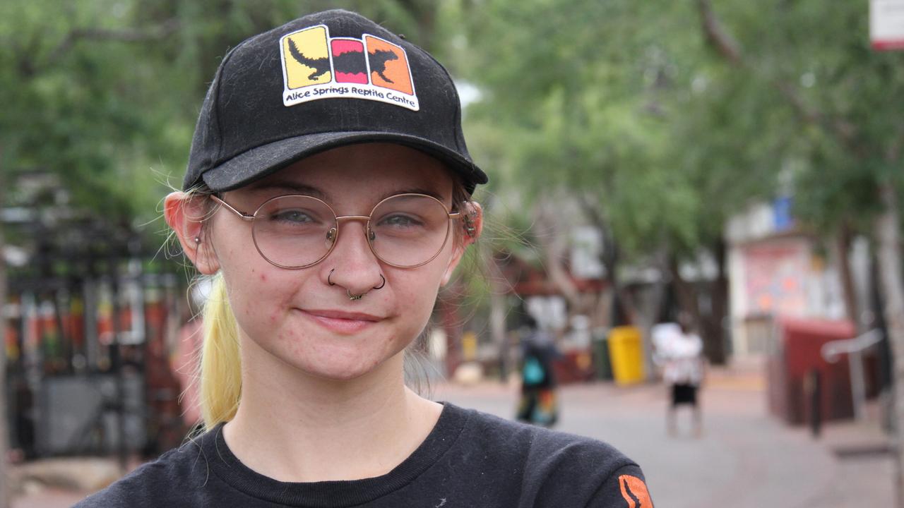 Christabel Moschetti, 22, lives in Alice Springs and has endometriosis, and has had to travel to Sydney to receive treatment in the past. Picture: Gera Kazakov