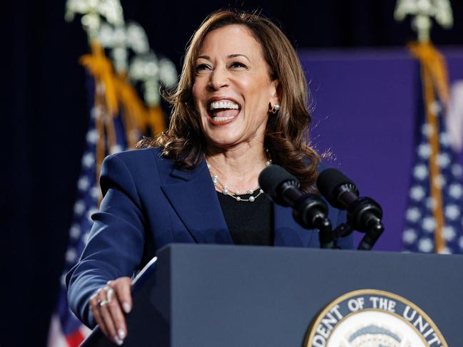 Kamala Harris is both a blank sheet to most Americans and a shapeshifter. Picture: AFP