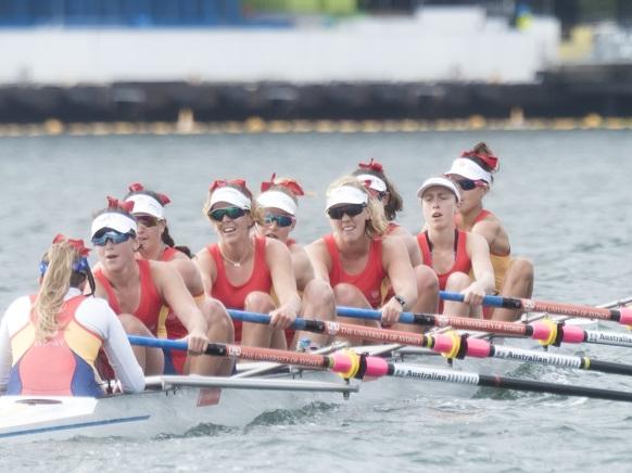 Cockle Bay Wharf, Darling Harbour, ICC, Sydney Harbour, Rowing, races, VC, Edmond barton trophy, men's eight, Bella Guerin Trophy, women's eight,