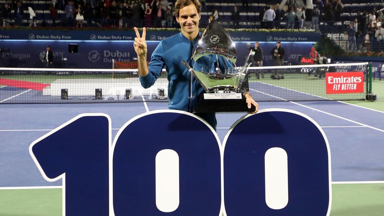 Roger Federer 100 Titles Record: Career In Numbers | Herald Sun