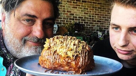 Bam Bam Bakehouse's treat cabinet brings all the stars to the yard, just ask MasterChef's Matt Preston. PHOTO: Instagram @bambam_bakehouse