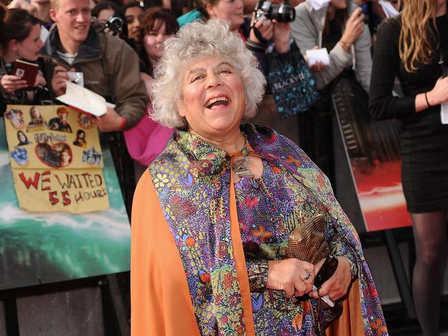 Actress Miriam Margolyes. Picture: Getty Images