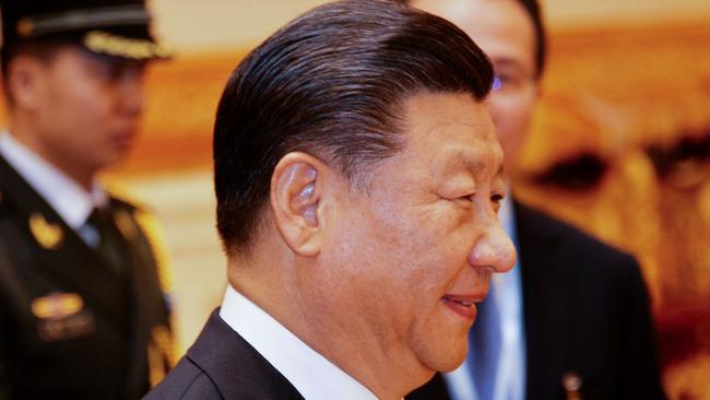 Chinese President Xi Jinping has led his country in grabbing as much of the South China Sea as possible. Picture: Thet Aung/AFP