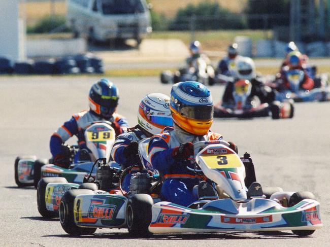 Daniel Ricciardo aspired to be a professional racing driver from an early age.