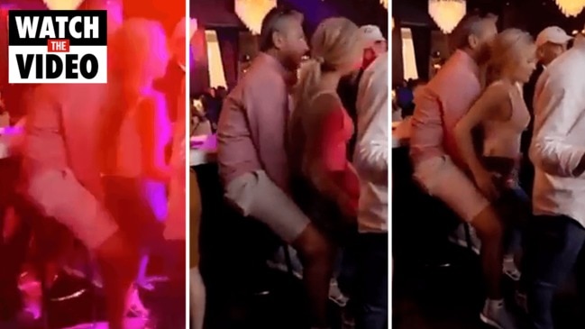 NFL coach Urban Meyer was caught in a compromising position with a woman at a bar