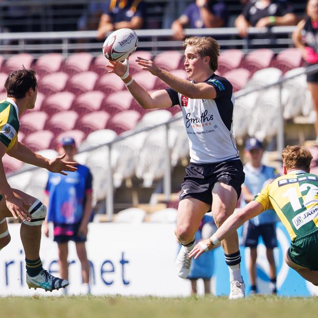 Former Souths flyhalf Will Nason has moved to Wests. Picture: Lachie Millard