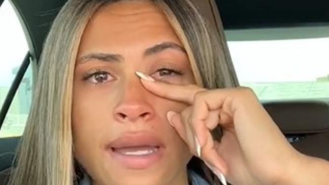 Sydney McLaughlin was left in tears talking about the "toxic" nature of fame.