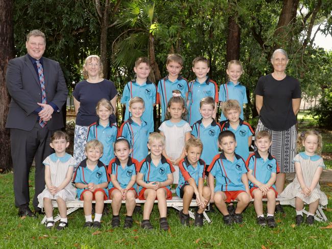 02/04/2024 - Sattler Christian College, Transition Class 2024Back Row: Michael Tooler (Principal) , Sharon Fishlock (Teacher), Zander Ford, Lewis Hunt, Arthur Cunningham, Zara Keegan, Anita Jones (Teachers Aid).Middle Row: Emmalyse Sheehan, Oliver McGregor, Imogin Perkins, William Nowland, Hugh LamontFront Row: Juliette Davidge-Currington, Chester Maczkowiack, Sophia Chrisp, Louie Hanekom, Harlan Thring, Boaz Hansen, Daniel Mutimer, Lucinda Hill Picture: The School Photographer P/L