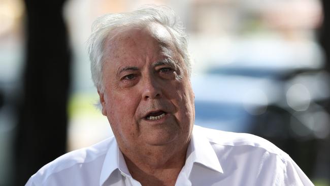 Clive Palmer. Picture: Nigel Hallett