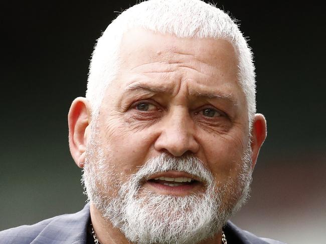 MELBOURNE, AUSTRALIA - MARCH 30: Mick Gatto attends the state memorial service for former Australian cricketer Shane Warne at the Melbourne Cricket Ground on March 30, 2022 in Melbourne, Australia. Warne died suddenly aged 52 on Friday 4 March while on holiday in Thailand. (Photo by Darrian Traynor/Getty Images)