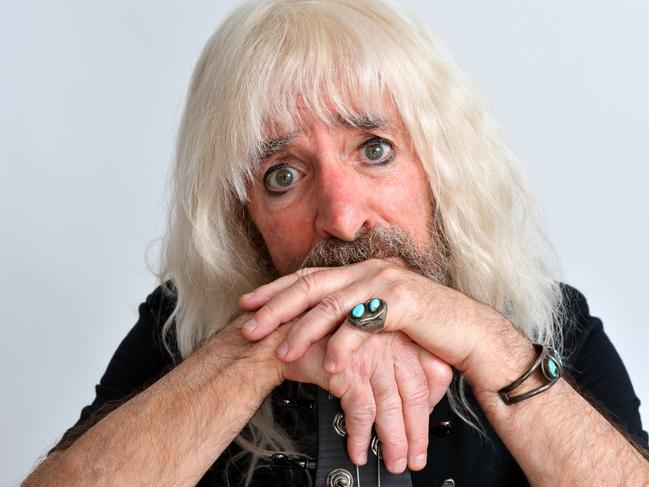 US actor Harry Shearer as Spinal Tap bass player Derek Smalls. Picture: Rob Shanahan