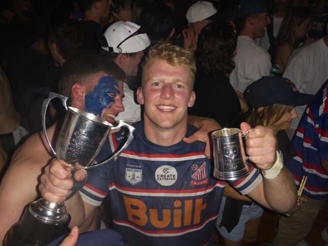 Jamie Adamson helped Eastern Suburbs claim a drought-breaking Shute Shield premiership in 2024.