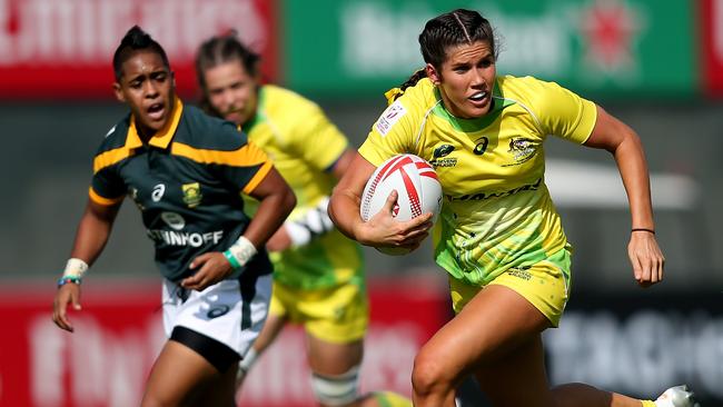 Australia's Charlotte Caslick named women's rugby sevens player of the year, Rugby union