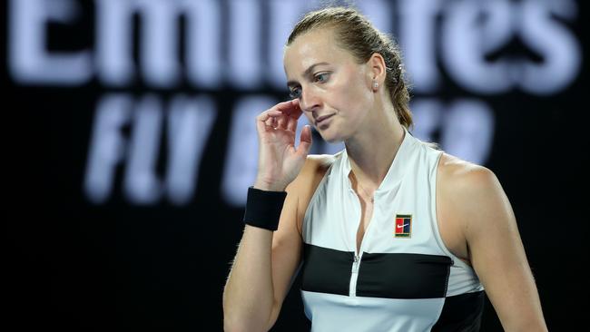 Petra Kvitova missed her Australian Open fairy-tale. Picture: Getty Images