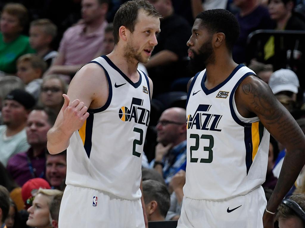 NBA 2020: Joe Ingles anthem protest reveal for Utah Jazz vs New Orleans ...