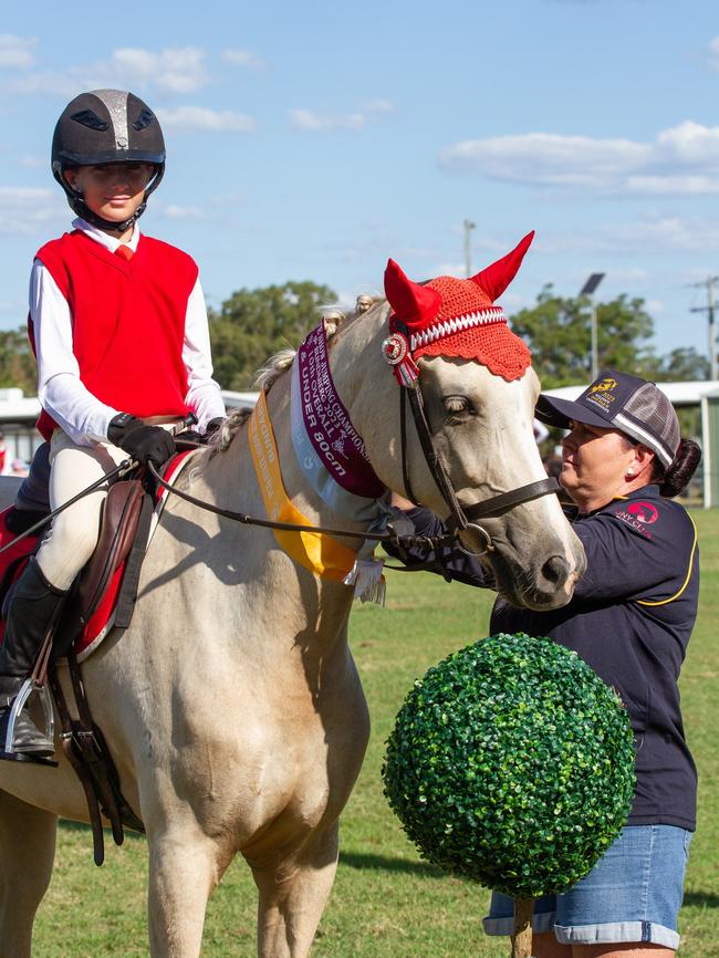 10th place in the PQC State Showjumping Championships 12 and Under 80cm class.