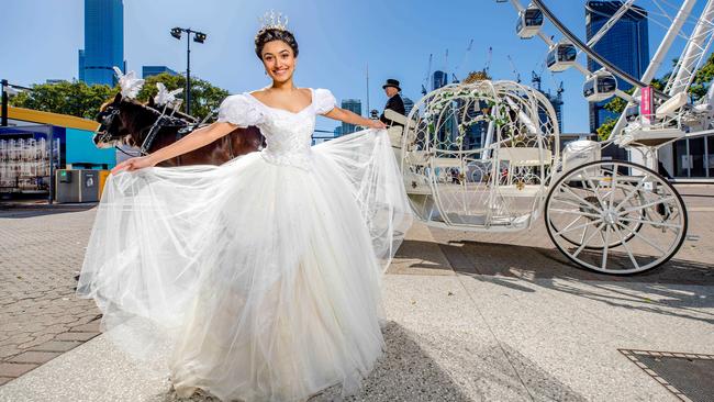 Shubshri Kandiah plays Cinderella in the Rodgers + Hammerstein's performance coming to Sydney next week. Picture: Richard Walker