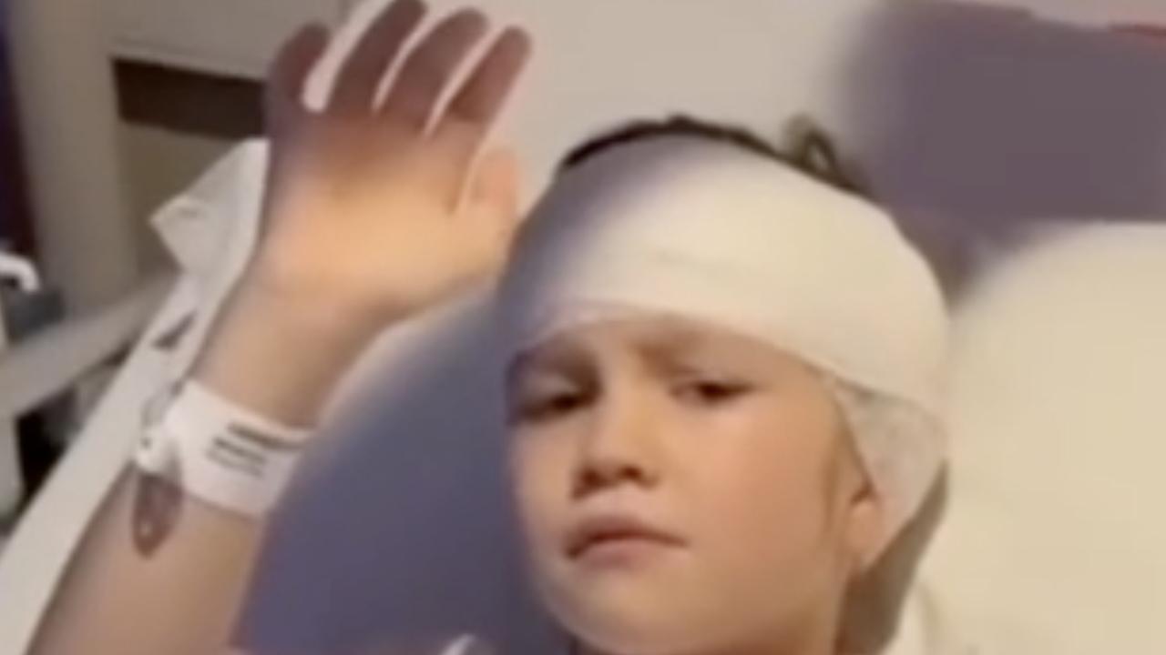 ‘I was holding her head’: Mum recounts daughter’s terrifying dog mauling