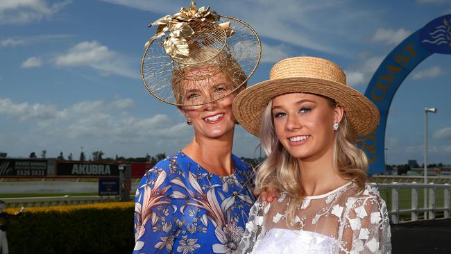 Lisa March and her daughter Bella Portelli will be attending the social functions and race day for Magic Millions. Picture: David Clark