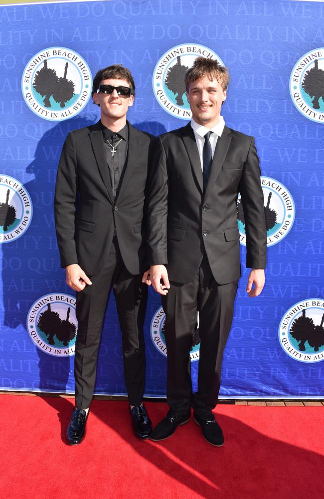 Sunny and Jonty Green at the Sunshine Beach State High School formal 2024.