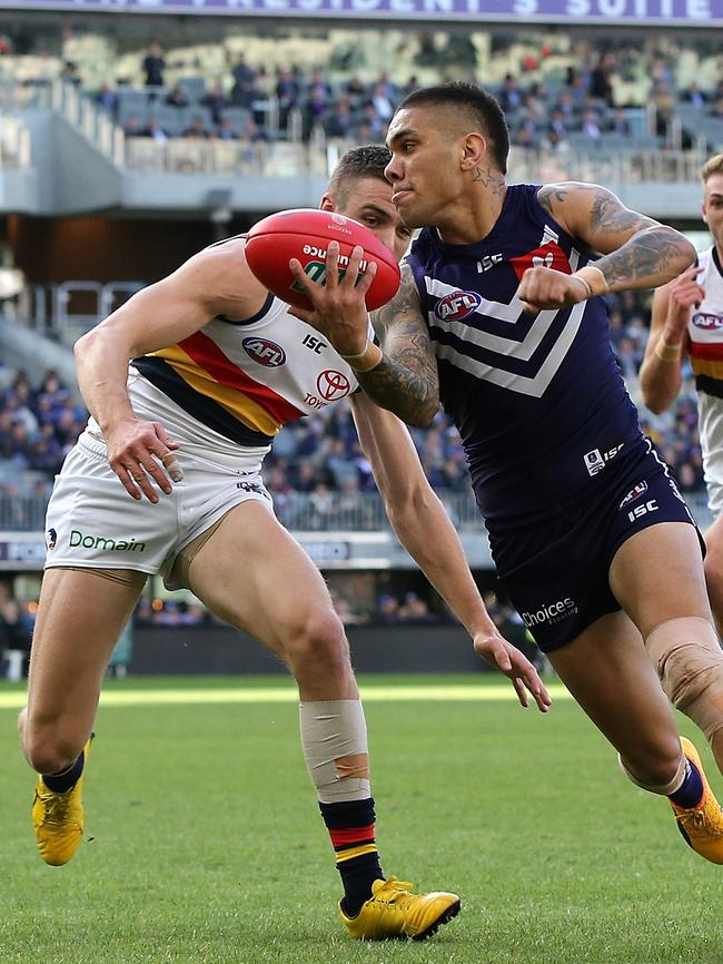 Michael Walters is the left field inclusion after an unselfish game in attack. Picture: Paul Kane/Getty Images