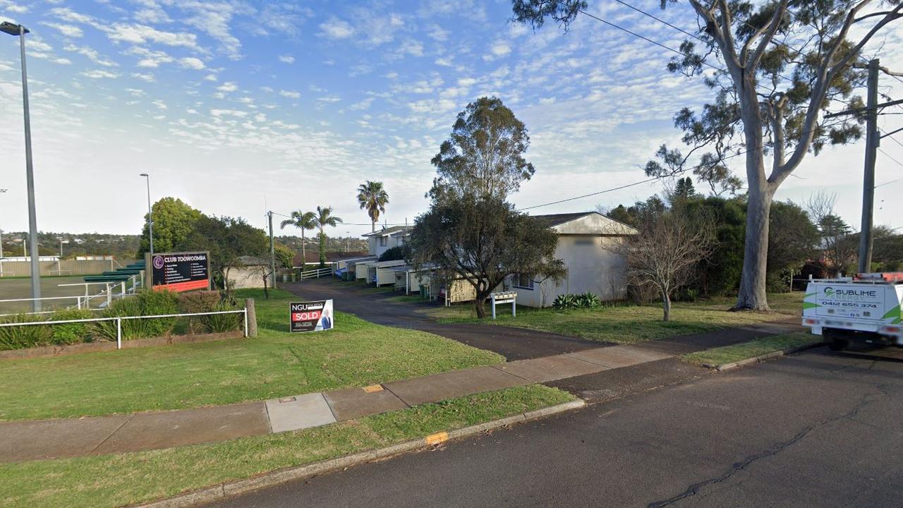 Unit 1/327 Hume St, South Toowoomba, next to Club Toowoomba. Picture: Google Maps