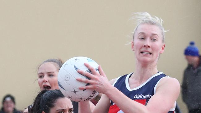 A Grade netball GFL: Lara v St Albans. Lara centre Keah Tonkin Picture: Mark Wilson