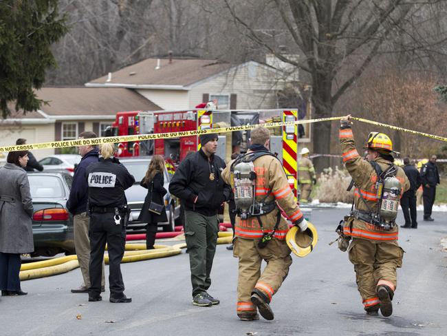 Emergency crews are on the scene. (AP Photo/Jose Luis Magana)