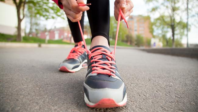 The Heart Foundation says 30 minutes of moderate exercise, like brisk walking, can help to reduce your risk of heart disease and Type 2 diabetes. Picture: iStock