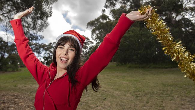 Leea Nanos is excited to be performing at Manningham's Carols by Candlelight on December 13th at Ruffey Lake Park. Picture: Ellen Smith