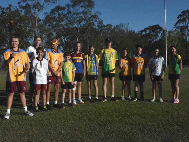 L-R: Lachlan Allan, Harry Shepherd, Jonty Haward, Kori Ramsden, Fraser Judd, Lily Storch, Tegan Early, Campbell Jarvis, Jack Shepherd, Nathan Scaglotti, Mahli Rea, Grace Rathemal.