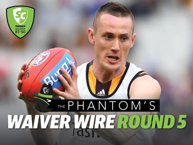 The Phantom's Waiver Wire ROund 5