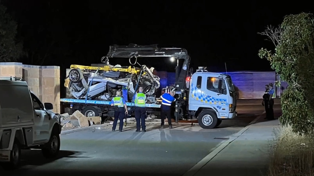 Two men killed in a car crash south of Perth