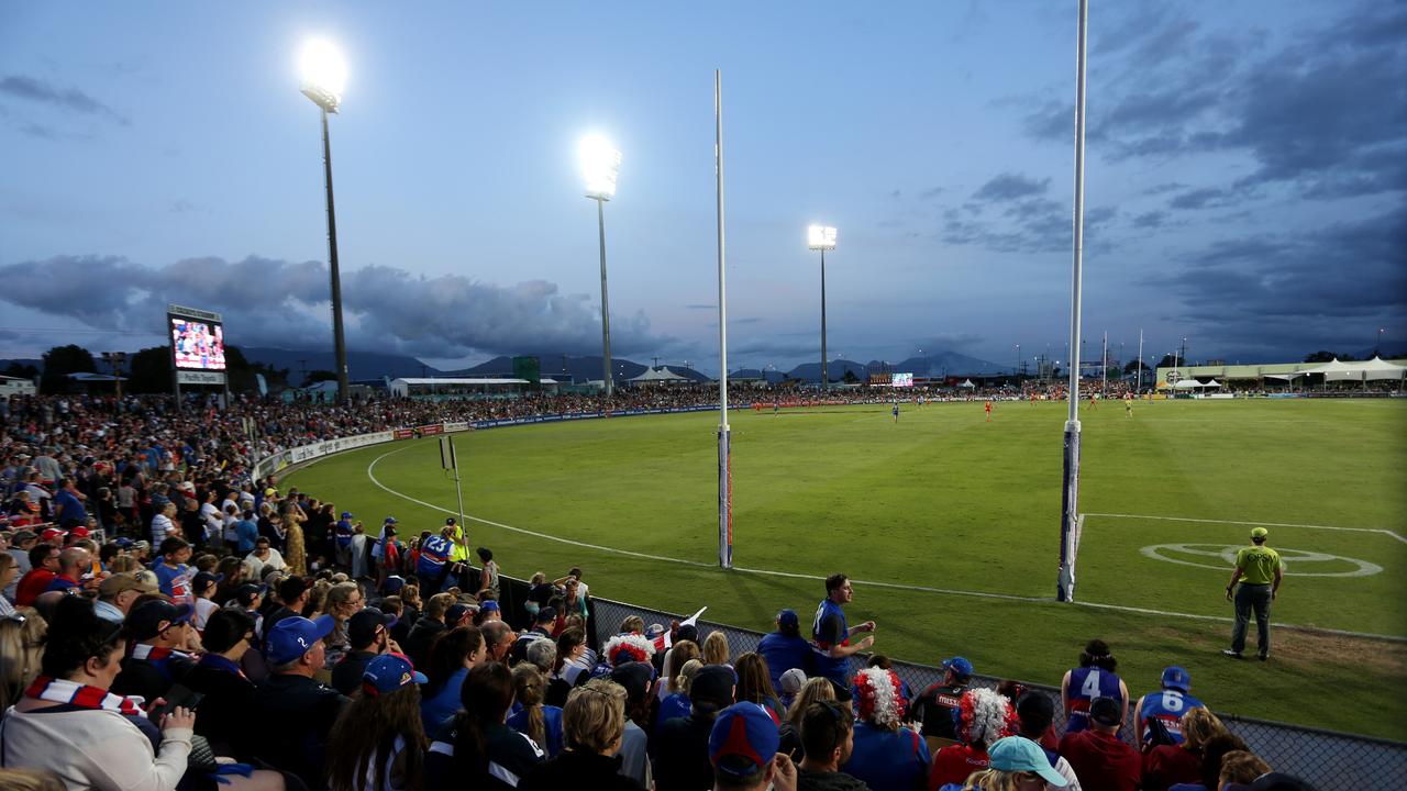 Cazaly’s Stadium in Cairns is set to host several AFL matches. Picture: Stewart McLean