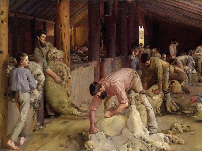 Tom Roberts, Shearing the Rams